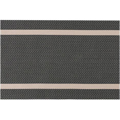 Set de table en PVC résistant à la chaleur – Lavable et antidérapant – pour les fêtes et les repas en cuisine (1/5)