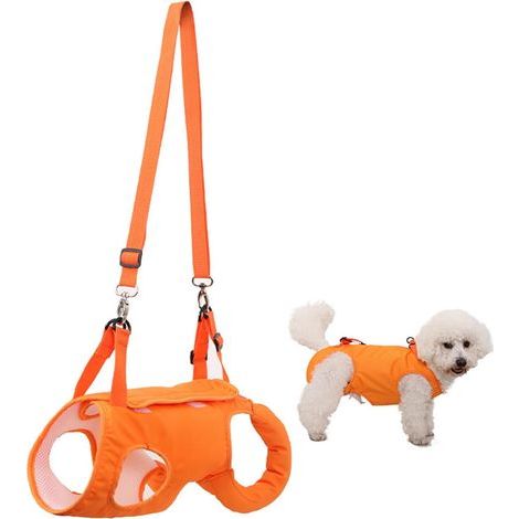Dog Lift Harness Adjustable Full-Body Dog Harness with Handles for Senior Dogs with Joint Injuries/Disabilities (S) (1/5)
