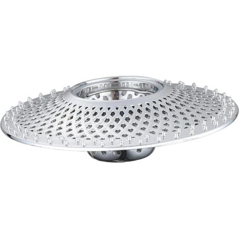 APEX  Filtre de Bonde de Douche avec Récupérateur de Cheveux, Crépine pour Baignoire et Lavabo (1/5)