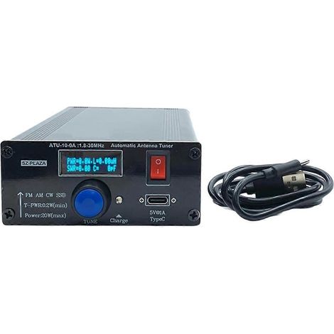 20-W-Kurzwellen-Antennenkoppler (1,8–30 MHz) mit Kurzwellen-Wattmeter (1/5)