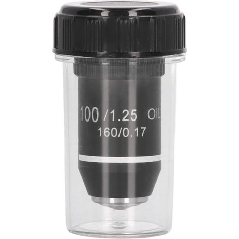 Hochleistungs-Mikroskopobjektiv 100x, Ersatz für 20,2-mm-Objektiv, professionelle Vergrößerungslinse (1/5)