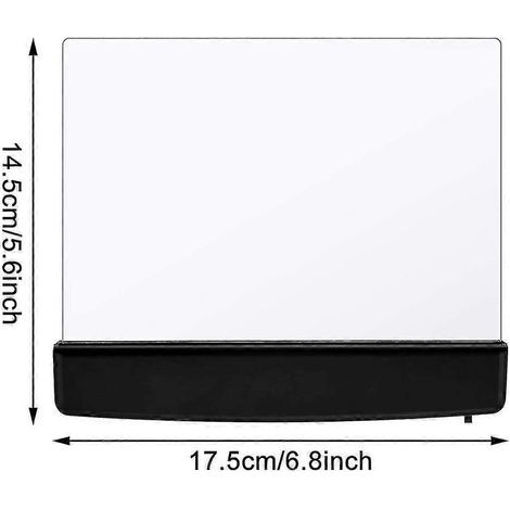 Lampe de lecture LED, veilleuse, lampe de bureau, lampe de lecture pour le soin des yeux