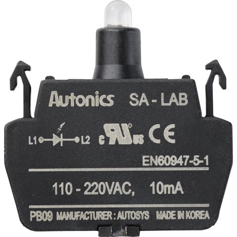 TRU COMPONENTS SA-LAB LED-Element Blau 110 V, 240 V 1 St.