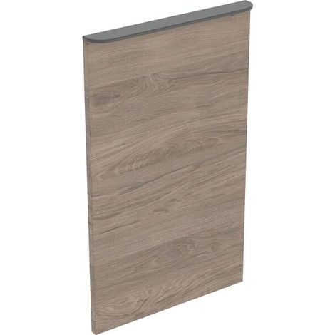 Geberit 244395001 Porte, charnière à droite avec poignée, noyer (1/2)