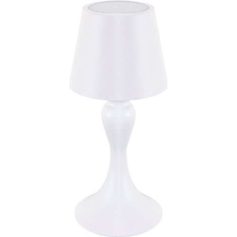 Lampada da tavolo a LED BARON bianca CCT 2700K/4400K/6500K (1/2)