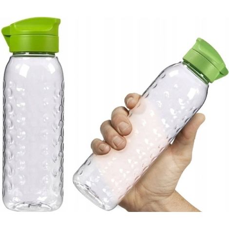 CURVER BUTELKA DOTS 0,45L TRANSPARENTNY/ ZIELONY