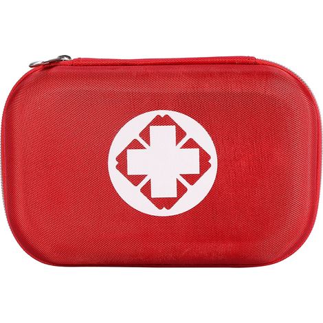 Trousse de premiers secours extérieure pour maison - Sac médical d'urgence de secours - Kit de soins en étui (1/5)