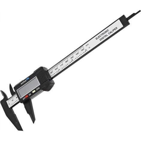 Electronic caliper with large LCD screen, 150 mm, digital micrometer with mm/inch conversion. (1/5)