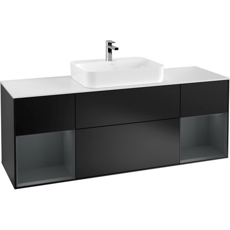 Villeroy & Boch F451HGPD Armoire sous-lavabo Finion F45 (1/2)