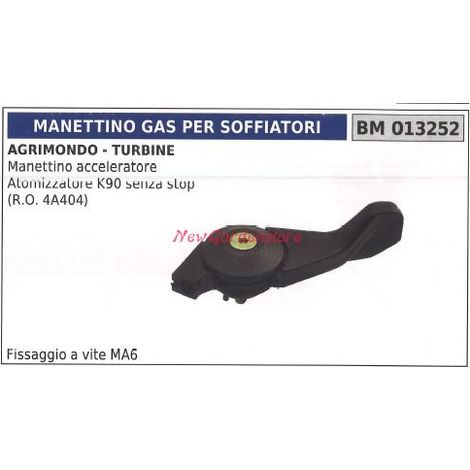 Manettino acceleratore AGRIMONDO atomizzatore K90  013252