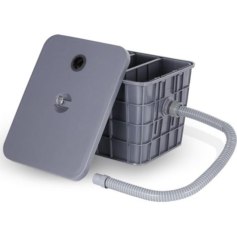 Bac à Graisse Sous Evier PP 30L 46x35x30cm (1/5)