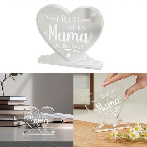 Panneau acrylique pour maman, décorations pour la maison lors d'un événement spécial (1/4)