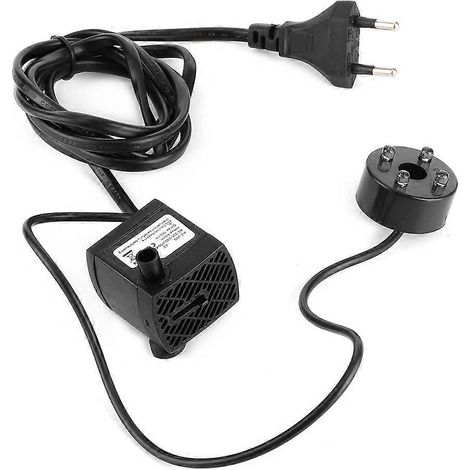 Pompe submersible pour aquariums, tige en acier inoxydable durable, crée un éclairage d'ambiance, LED à changement de couleur, convient aux rocailles et aux vases. (1/5)