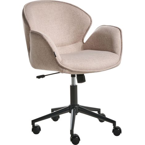 Schreibtischstuhl BELMAR Stoff Taupe