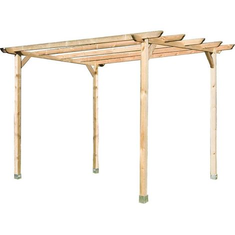PERGOLA DE MADERA EXTRA 240cm 240cm 250cm