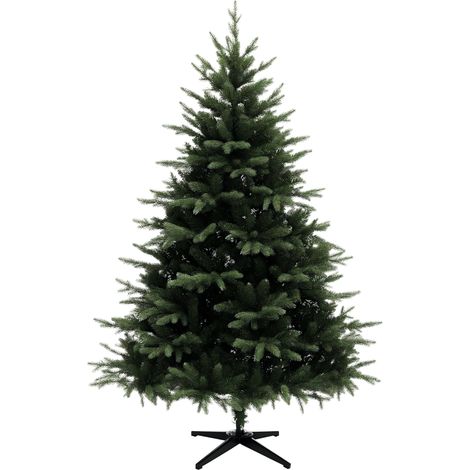 HOMCOM 6ft Artificial Spurce Christmas Tree with 1696 Branches (1/5)