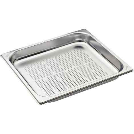 Bac gastronorme perforé GN 2/3 - 40 en inox REDFOX - GND 2/3-40 - REDFOX