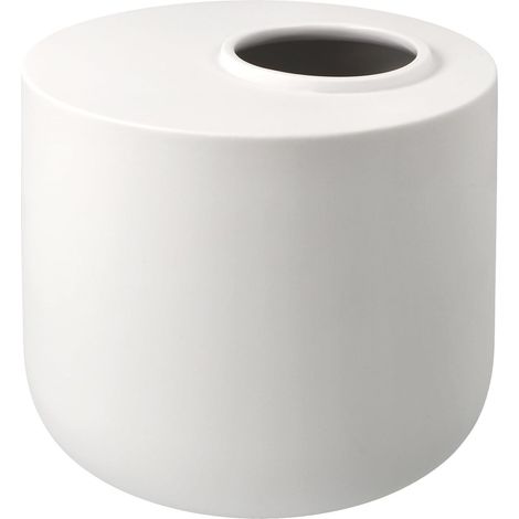 Vase en Porcelaine génoise et Porcelaine Blanc 16 x 16 x 16 cm (1/5)