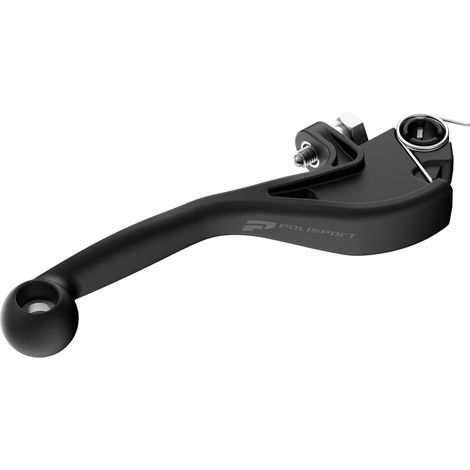 Leva freno Apt Indistruttibile Polisport per YZ YZF 125 250 250F 450F KX, nera. (1/2)