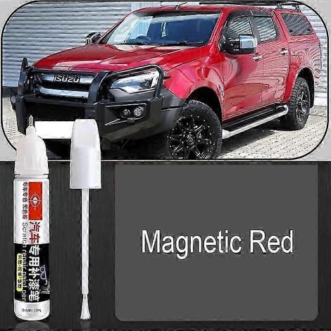 Stylo de retouche peinture (rouge magnétique) compatible avec Isuzu D-MAX 2024 - Accessoire d'entretien pour peinture automobile (1/5)