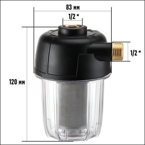 Filterelement 316, Vorfilter für Warmwasserbereiter, Filter für Dusche und Toilette, gasfreies Solar-Ersatzelement