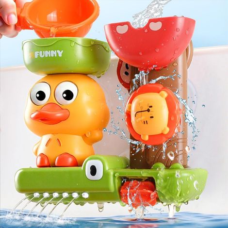Badespielzeug für Kinder von 1 bis 3 Jahren: Badespielzeug für Babys (ab 12 Monaten) – Geschenke für Jungen und Mädchen (1/5)
