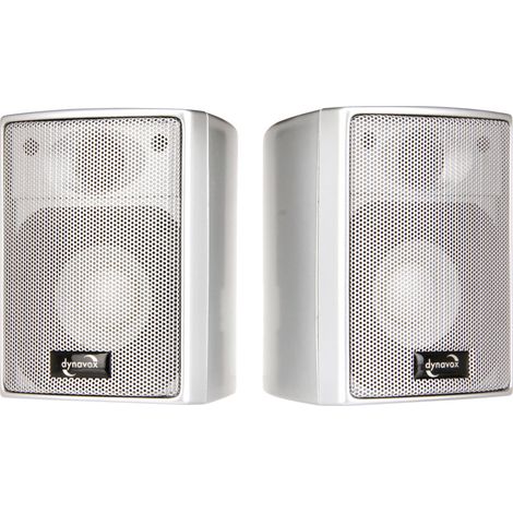Enceinte satellite DYNAVOX AS-301, argenté