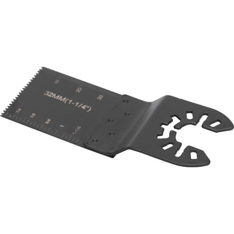 Oszillierendes Sägeblatt aus Hochgeschwindigkeitsstahl für Multifunktions-Schleifgeräte, 32 mm, präziser Schnitt, universelles Zubehör für Oszillationsschleifer. (1/5)
