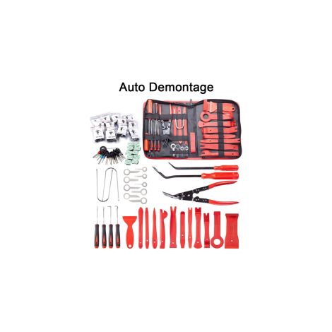 Ortviai – 238-teiliges Demontage-Werkzeug-Set Auto – Hebel, Clipzange, Haken und Halteklammern aus PP und PA – kompatibel mit Verkleidungen, Radio und Zierleisten (1/5)