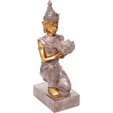 Buddha-Statuette - Harz - H45 -3 cm