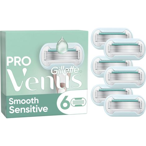 Venus - Venus Pro Smooth Sensitive Razor Blades - Green/White