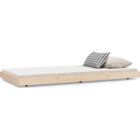 Maison Exclusive - Letto senza Materasso 90x190 cm in Legno Massello di Pino
