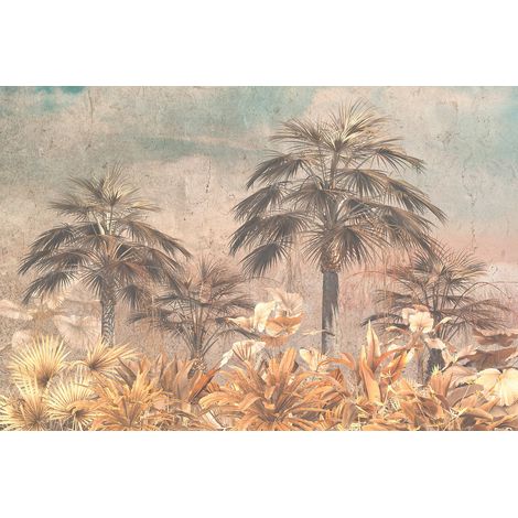Papier peint panoramique - Forêt Tropicale - 130 cm x 87 cm (1/2)