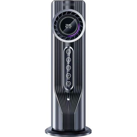 Ventilateur Humidificateur Portable 3-en-1 avec Fonction Brumisation – Mini Climatiseur Évaporatif Silencieux de Bureau – Refroidisseur d’Air Compact pour Maison, Chambre et Bureau