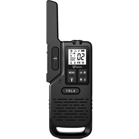 Ein BelFone-Langstrecken-Walkie-Talkie, 20 Kanäle, professionelles Funkgerät, IP54 wasserdichtes Walkie-Talkie für Erwachsene, mit Taschenlampe, Stoppuhr, Kompass, Radio und SOS Sire, unterstützt VOX- (1/5)