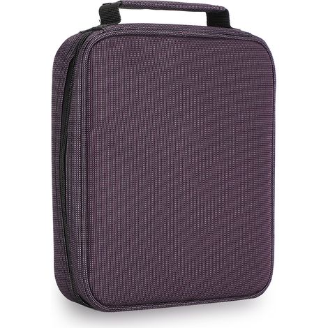Étui à crayons portable simple, pochette à stylos zippée grande capacité, boîte de rangement pour fournitures scolaires (1/5)