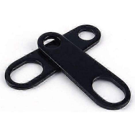 2 supports antibrouillard noirs pour moto custom bobber intelligence (1/5)