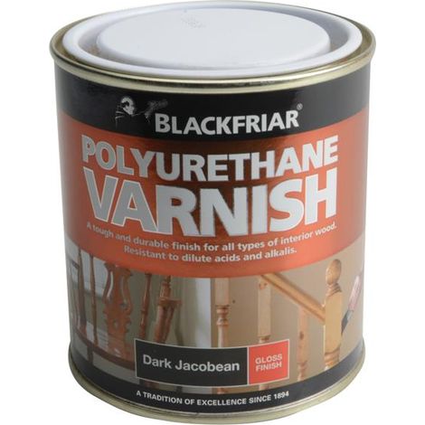 Blackfriar Polyurethane Varnish P85 Dark Jacobean 500ml