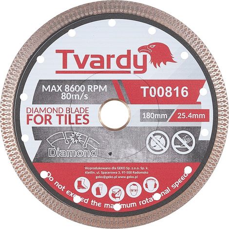 Disco de diamante para gres 180x10x25,4/22,23 mm (50) (1/2)