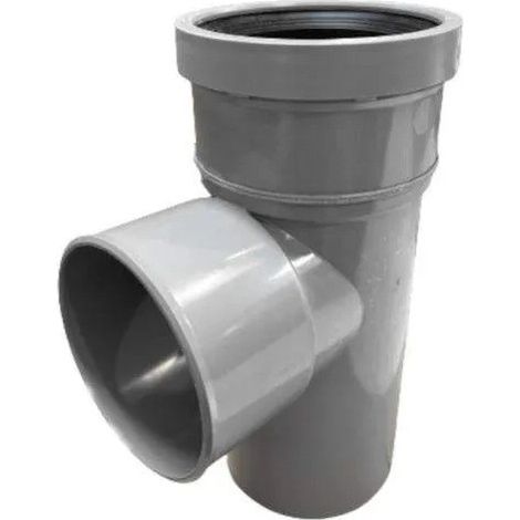 Embranchement PVC 87'30° simple MF avec joint, 110/100