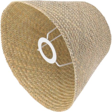 Abat-jour tissé pour lampe de table ou de bureau, abat-jour suspendu, diffuseur pour lampe de table ou de bureau. (1/5)