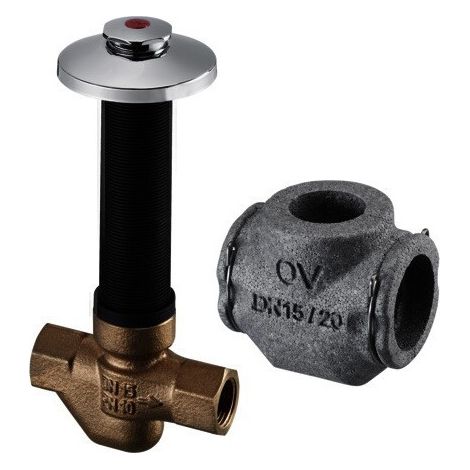 RUBINETTO COLLETTIVO UP-F, DN20 3/4 F, INSTALLAZIONE DA INCASSO