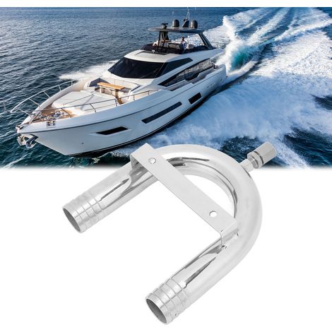 Clapet anti-siphon en acier inoxydable de 32 mm pour applications marines, adapté aux bateaux, yachts et camping-cars. (1/5)