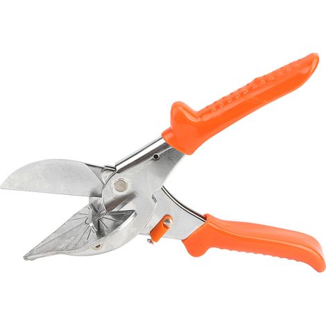 Ciseaux à angle 45‑135 degrés, portables, à lame en acier 45, coupe-fils pour tuyaux PVC (1/5)
