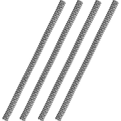 4-Piece Silicone Oven Rack Protectors - 36cm/14.17 inch Silicone Oven Guards - to Protect Against Burn Scars (1/4)