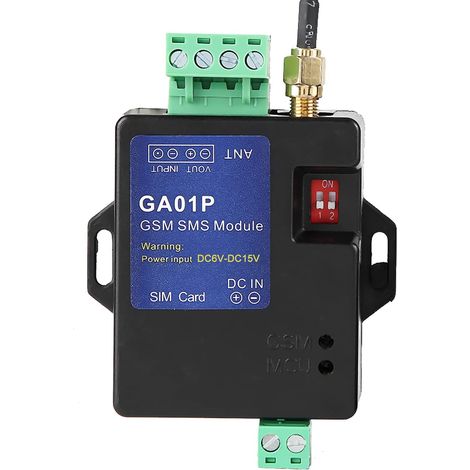 Mini Alerte de Panne de Courant à Distance Intelligente GSM, Alarme de Panne de Courant GA01P, Système D'alarme GSM avec Interrupteur Magnétique et Capteur Infrarouge (1/5)