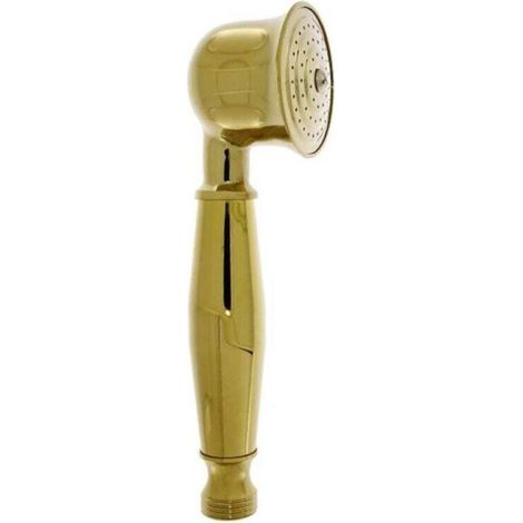 Soffione doccia portatile vintage nostalgico - Ottone placcato oro - Crezuo