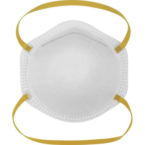 GIME 2575493 Mascherina antipolvere senza valvola FFP2 20 pz. EN 149:2001 + A1:2009 DIN 149:2001 + A1:2009