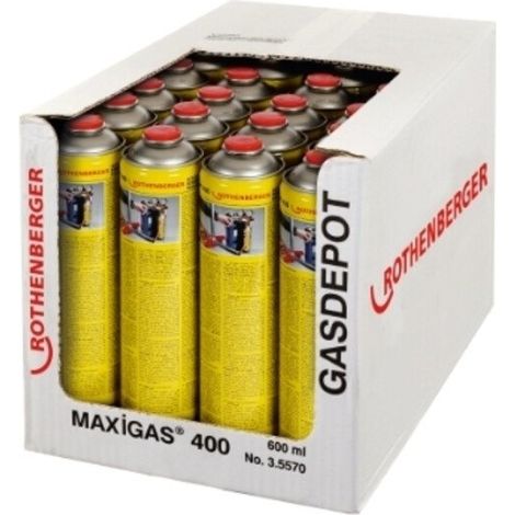 Rothenberger Maxigas 400 Gaskartusche 600 ml 1 St. (1/2)