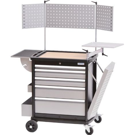 Schwenkbares Laptop-Tablar maxmobile 1 Maße in mm (BxTxH): 300 x 420 x 20